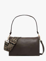 Cross Body Tas New Grain Miniprix Bruin new grain F6936